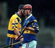 22 October 2000; Adrian Cleere of Tipperary during the Waterford Crystal South East Hurling League match between Clare and Tipperary at Cusack Park in Ennis, Clare. Photo by Brendan Moran/Sportsfile