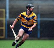 22 October 2000; Brian Forde of Clare during the Waterford Crystal South East Hurling League match between Clare and Tipperary at Cusack Park in Ennis, Clare. Photo by Brendan Moran/Sportsfile