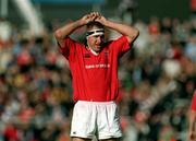 21 October 2000; John Langford of Munster during the Heineken Cup Pool 4 match between Munster and Bath at Thomond Park in Limerick. Photo by Brendan Moran/Sportsfile