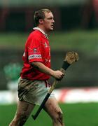 22 October 2000; Austin Walsh of Cork during the Waterford Crystal South East Hurling League match between Limerick and Cork at Gaelic Grounds in Limerick. Photo by Damien Eagers/Sportsfile