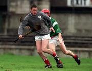 22 October 2000; Bernard Rochford of Cork during the Waterford Crystal South East Hurling League match between Limerick and Cork at Gaelic Grounds in Limerick. Photo by Damien Eagers/Sportsfile