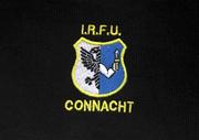 28 October 2000; A view of the Connacht Rugby crest during the European Rugby Challenge Cup match between Connacht and AS Montferrand at Ericsson Park in Athlone, Westmeath. Photo by Damien Eagers/Sportsfile