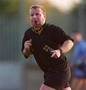 29 October 2000; Referee John Geaney during the Church & General National Football League Division 1A match between Dublin and Tyrone at Parnell Park in Dubln. Photo by Ray McManus/Sportsfile