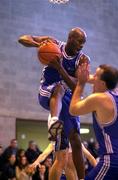 30 October 2000; Eric Jackson of Thorn Killester during the ESB League match between Thorn Killester and Tralee Tigers in Clontarf, Dublin. Photo by Brendan Moran/Sportsfile