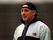 30 October 2000; Toomevara manager Pa Joe Whelahan during the AIB Munster Senior Club Hurling Championship Quarter-Final match between Toomevara and Patrickswell at Semple Stadium in Thurles, Tipperary. Photo by Ray McManus/Sportsfile