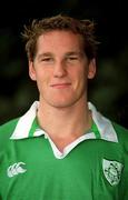 23 October 2000; Robert Casey during Ireland 'A' squad portraits. Photo by Brendan Moran/Sportsfile