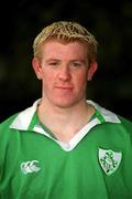 23 October 2000; Mark McHugh during Ireland 'A' squad portraits. Photo by Brendan Moran/Sportsfile