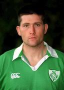 23 October 2000; Rory Sheriff during Ireland 'A' squad portraits. Photo by Brendan Moran/Sportsfile