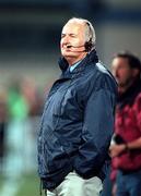 27 October 2000; Leinster manager Ken Ging during the Heineken Cup Pool 1 match between Leinster and Northampton Saints at Donnybrook Stadium in Dublin. Photo by Brendan Moran/Sportsfile