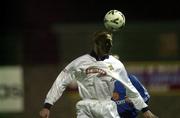 1 November 2000; Vinny Arkins of Irish League XI during the Inter-League Representative Friendly match between League of Ireland XI and Irish League XI at Terryland Park in Galway. Photo by David Maher/Sportsfile