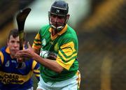 30 October 2000; Padraig Hackett of Toomevara during the AIB Munster Senior Club Hurling Championship Quarter-Final match between Toomevara and Patrickswell at Semple Stadium in Thurles, Tipperary. Photo by Ray McManus/Sportsfile
