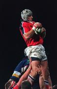 3 November 2000; Alan Quinlan of Munster during the Guinness Interprovincial Championship match between Leinster and Munster at Donnybrook Stadium in Dublin. Photo by Brendan Moran/Sportsfile