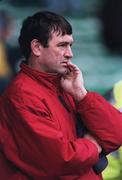 22 October 2000; Cork manager Jimmy Barry Murphy during the Waterford Crystal South East Hurling League match between Limerick and Cork at Gaelic Grounds in Limerick. Photo by Damien Eagers/Sportsfile