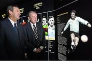 26 August 2015; Cork's Jimmy Barry Murphy, left, and Dublin's Jimmy Keaveney, who were announced into the GAA Museum Hall of Fame. GAA Museum, Croke Park, Dublin. Picture credit: Matt Browne / SPORTSFILE