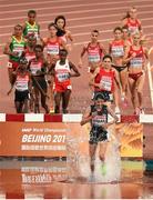 26 August 2015; Lalita Shivaji Babar of India during the Women's 3000m Steeplechase event. IAAF World Athletics Championships Beijing 2015 - Day 5, National Stadium, Beijing, China. Picture credit: Stephen McCarthy / SPORTSFILE