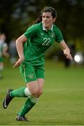 26 August 2015; Rachel Kearns, Republic of Ireland. Women's U19 International Friendly, Republic of Ireland v Northern Ireland, AUL, Clonshaugh, Dublin. Picture credit: Sam Barnes / SPORTSFILE