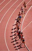 27 August 2015; Stephanie Twell of Great Britain leads the field during round 1 of the Women's 5000m event. IAAF World Athletics Championships Beijing 2015 - Day 6, National Stadium, Beijing, China. Picture credit: Stephen McCarthy / SPORTSFILE