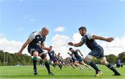 27 August 2015; Ireland captain Paul O'Connell and Sean O'Brien during squad training. Ireland Rugby Squad Training, Carton House, Maynooth, Co. Kildare. Picture credit: Matt Browne / SPORTSFILE