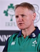27 August 2015; Ireland head coach Joe Schmidt during a press conference. Ireland Rugby Press Conference, Carton House, Maynooth, Co. Kildare. Picture credit: Matt Browne / SPORTSFILE