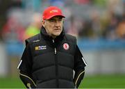 23 August 2015; Mickey Harte, Tyrone Manager. GAA Football All-Ireland Senior Championship, Semi-Final, Kerry v Tyrone. Croke Park, Dublin. Picture credit: Oliver McVeigh / SPORTSFILE