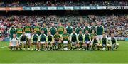 23 August 2015; The Kerry squad. GAA Football All-Ireland Senior Championship, Semi-Final, Kerry v Tyrone. Croke Park, Dublin. Picture credit: Oliver McVeigh / SPORTSFILE