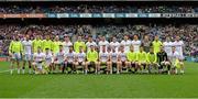 23 August 2015; The Tyrone squad. GAA Football All-Ireland Senior Championship, Semi-Final, Kerry v Tyrone. Croke Park, Dublin. Picture credit: Oliver McVeigh / SPORTSFILE