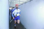 8 February 2009; Seamus Prendergast, Waterford, makes his way onto the field for the game against Tipperary. Allianz GAA National Hurling League, Division 1, Round 1, Waterford v Tipperary, Walsh Park, Waterford. Picture credit: Matt Browne / SPORTSFILE