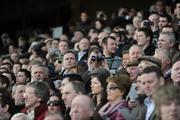 15 February 2009; A general view of the crowd. Leopardstown Racecourse, Dublin. Photo by Sportsfile