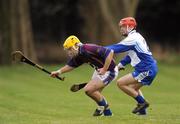 17 February 2009; Brian Carroll, UL, in action against Eoghan Costello, DIT. Ulster Bank Fitzgibbon Cup Round 3, DIT v UL, St. Brendan's Hospital, Grangegorman, Dublin. Photo by Sportsfile