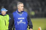 14 February 2009; Laois manager, Sean Dempsey, issues instructions from the sideline. Allianz GAA NFL Division 2 Round 2, Armagh v Laois. Athletic Grounds, Armagh. Picture credit: Oliver McVeigh / SPORTSFILE