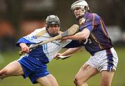 17 February 2009; Niall Kelly, DIT, in action against Michael Verney, UL. Ulster Bank Fitzgibbon Cup Round 3, DIT v UL, St. Brendan's Hospital, Grangegorman, Dublin. Photo by Sportsfile