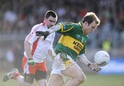 15 February 2009; Darran O'Sullivan, Kerry, in action against Ryan McMenamin, Tyrone. Allianz National Football League, Division 1, Round 2, Tyrone v Kerry, Healy Park, Omagh, Co. Tyrone. Picture credit: Oliver McVeigh / SPORTSFILE