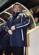 18 February 2009; St Patrick's Athletic manager Jeff Kenna before the game. Pre-Season Friendly, St Patrick's Athletic v Chelsea XI. Richmond Park, Dublin. Picture credit: Diarmuid Greene / SPORTSFILE