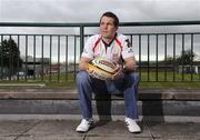 19 February 2009; Ulster's Clinton Schifcofske after a press conference ahead of their Magners League fixture against Newport Gwent Dragons on Sunday. Newforge Country Club, Belfast, Co. Antrim. Picture credit: Oliver McVeigh / SPORTSFILE