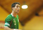 19 February 2009; Mark Langtry, Republic of Ireland. UEFA Futsal Championship 2010 Qualifying Tournament, Republic of Ireland v Cyprus, National Basketball Arena, Tallaght, Co. Dublin. Picture credit: Barry Cregg / SPORTSFILE