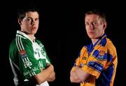 18 February 2009; Pictured at an AIB GAA Club Championship photocall are TJ Reid, left, Ballyhale Shamrocks and Ollie Canning, Portumna. Portumna will take on Ballyhale Shamrocks in the AIB GAA Hurling Senior Club Championship Semi-Final on Sunday the 22nd of February in Thurles. Picture credit: David Maher / SPORTSFILE