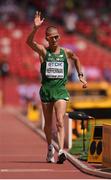 29 August 2015; Rob Heffernan of Ireland crosses the line in 5th place during the final of the Men's 50km Race Walk. IAAF World Athletics Championships Beijing 2015 - Day 8, National Stadium, Beijing, China. Picture credit: Stephen McCarthy / SPORTSFILE