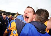 22 February 2009; Portumna's Kevin Hayes celebrates after the match. AIB All-Ireland Senior Club Hurling Championship Semi-Final, Ballyhale Shamrocks v Portumna, Semple Stadium, Thurles, Co. Tipperary. Picture credit: Brian Lawless / SPORTSFILE