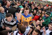 22 February 2009; Portumna's Joe Canning is mobbed for autographs after victory over Ballyhale Shamrocks. AIB All-Ireland Senior Club Hurling Championship Semi-Final, Ballyhale Shamrocks v Portumna, Semple Stadium, Thurles, Co. Tipperary. Picture credit: Brian Lawless / SPORTSFILE