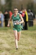 22 February 2009; Annette Kealy, Ireland, in action during the Senior Womens 4km race. Ras na hEireann Cross Country, Dunleer, Co. Louth. Picture credit: Tomas Greally / SPORTSFILE