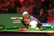 22 February 2009; Ali Carter in action during the final. Ali Carter v Joe Swail, Welsh Open Snooker Final, The Newport Centre, Newport, Wales. Picture credit: Steve Pope / SPORTSFILE