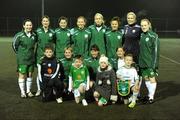 9 February 2009; The Republic of Ireland XI team. Women's Friendly International, Republic of Ireland XI v Reading. AUL Complex, Clonshaugh, Dublin. Picture credit: Stephen McCarthy / SPORTSFILE