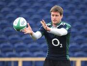 23 February 2009; Out-half Ronan O'Gara during Ireland rugby squad training ahead of their RBS Six Nations match against England next weekend. Ireland Rugby Squad Training, RDS, Dublin. Picture credit: Brendan Moran / SPORTSFILE