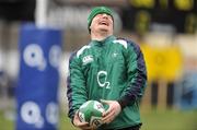 23 February 2009; Captain Brian O'Driscoll during Ireland rugby squad training ahead of their RBS Six Nations match against England next weekend. Ireland Rugby Squad Training, RDS, Dublin. Picture credit: Brendan Moran / SPORTSFILE