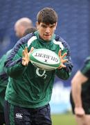 23 February 2009; Lock Donncha O'Callaghan in action during Ireland rugby squad training ahead of their RBS Six Nations match against England next weekend. Ireland Rugby Squad Training, RDS, Dublin. Picture credit: Brendan Moran / SPORTSFILE