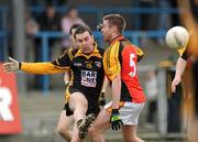 21 February 2009; Oisin McConville, Crossmaglen Rangers, in action against Neil Conway, Drom Broadford. AIB All-Ireland Senior Club Football Champinship Semi-Final, Drom Broadford v Crossmaglen Rangers, Pearse Park, Longford. Picture credit: Pat Murphy / SPORTSFILE