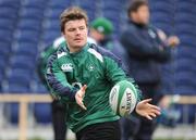 24 February 2009; Captain Brian O'Driscoll in action during Ireland rugby squad training ahead of their RBS Six Nations game against England on Saturday. RDS, Dublin. Picture credit: Brendan Moran / SPORTSFILE