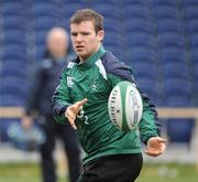 24 February 2009; Centre Gordon D'Arcy in action during Ireland rugby squad training ahead of their RBS Six Nations game against England on Saturday. RDS, Dublin. Picture credit: Brendan Moran / SPORTSFILE