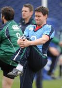 24 February 2009; Out-half Ronan O'Gara in action during Ireland rugby squad training ahead of their RBS Six Nations game against England on Saturday. RDS, Dublin. Picture credit: Brendan Moran / SPORTSFILE