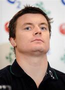 24 February 2009; Captain Brian O'Driscoll during an Ireland rugby press conference ahead of their RBS Six Nations match against England on Saturday. Fitzpatrick's Castle Hotel, Killiney, Co. Dublin. Picture credit: Brendan Moran / SPORTSFILE